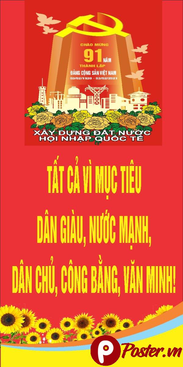 Pano Mừng Đảng Mừng Xuân