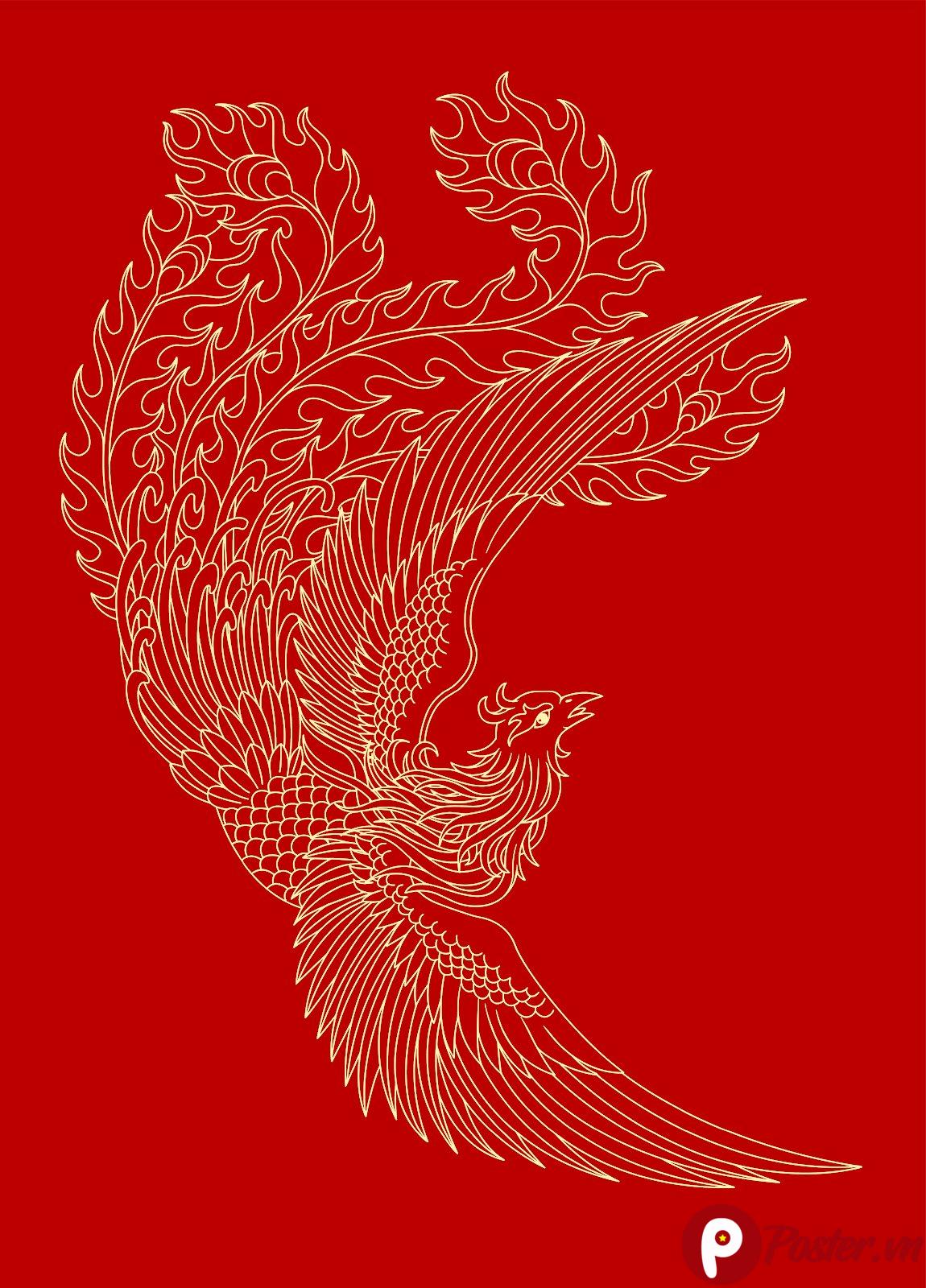 Phượng Hoàng Vector EPS | May Mắn & Thịnh Vượng - 1S7lDF8XUlCeAuboIzL-soknWdQvu7ah2