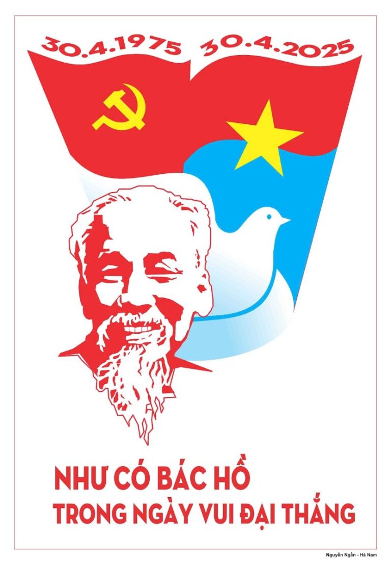 Poster 30/4 Vector Kỷ Niệm 50 Năm