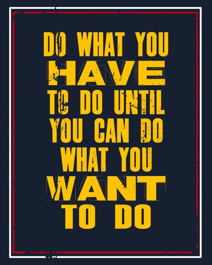 Poster động lực vector