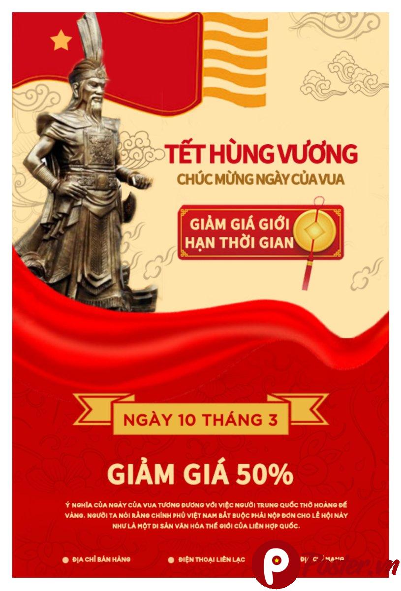 Poster Giỗ Tổ Hùng Vương (1)