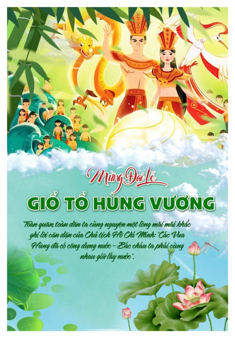 Poster Giỗ Tổ Hùng Vương 002
