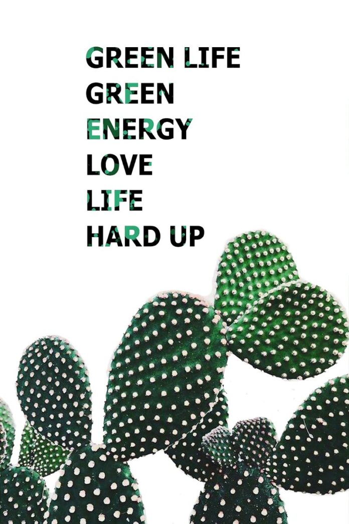 Poster Green Life Green Energy