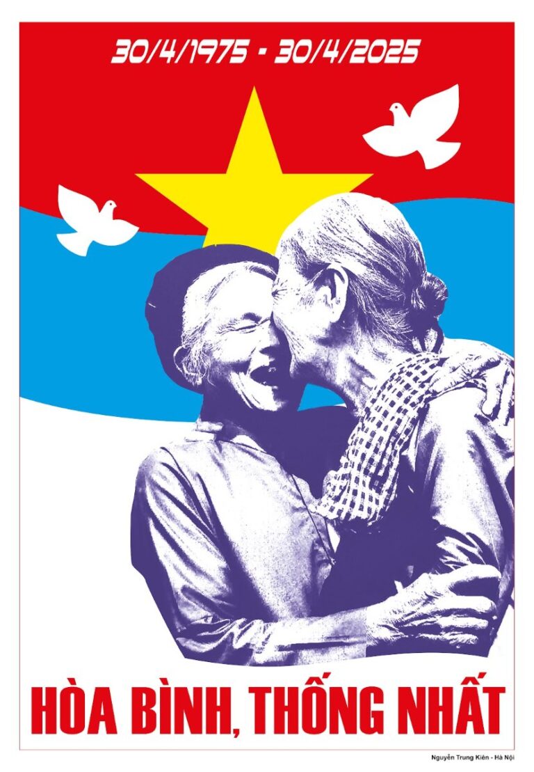 Poster Hòa Bình Thống Nhất 30/4