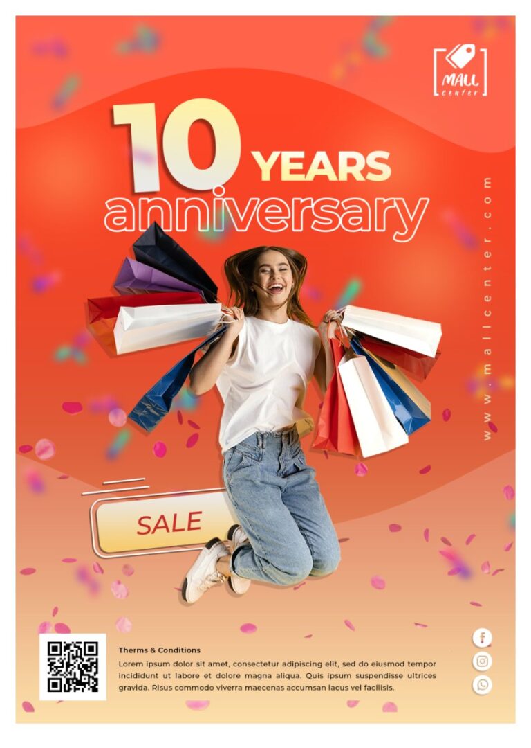 Poster Kỷ Niệm 10 Năm Sale