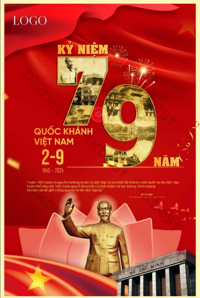Poster Kỷ Niệm Quốc Khánh 2-9