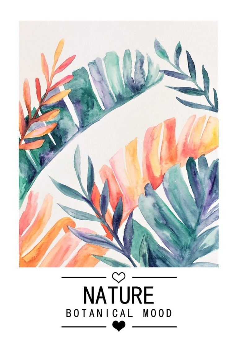 Poster Nature Botanical Mood