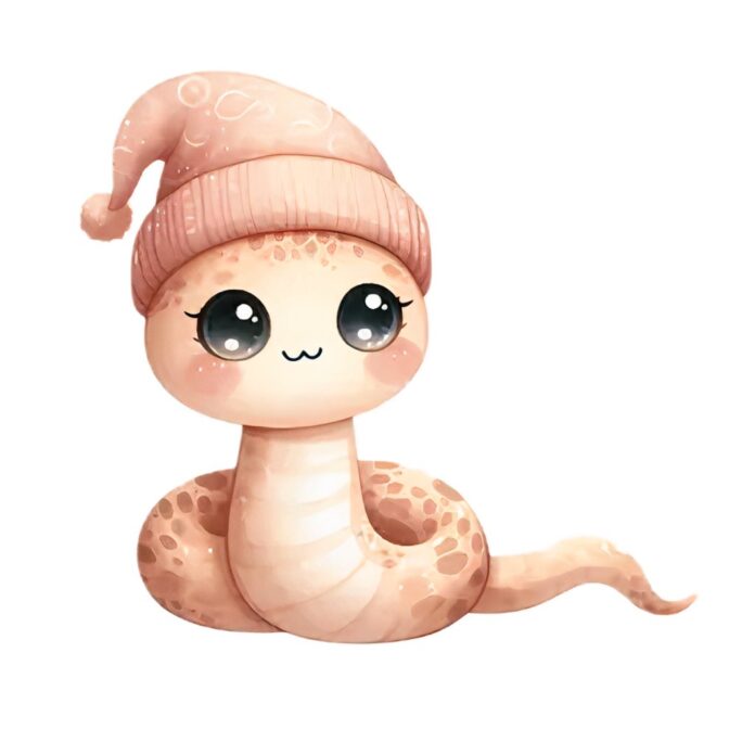 Rắn hoạt hình đáng yêu