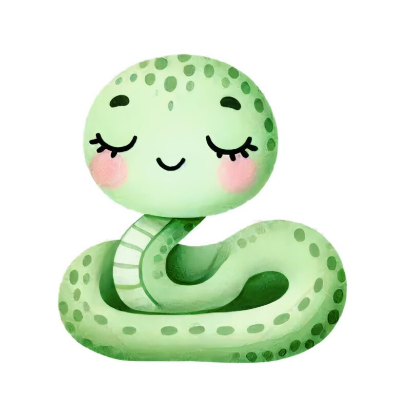 Rắn hoạt hình dễ thương