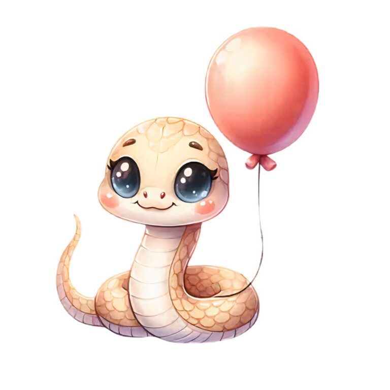 Rắn hoạt hình dễ thương