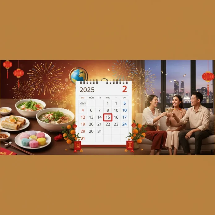 Lịch nghỉ Tết Dương lịch 2026 chi tiết và hướng dẫn chuẩn bị đón năm mới.