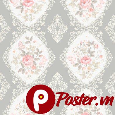Textura Floral (581) hoa hồng bướm