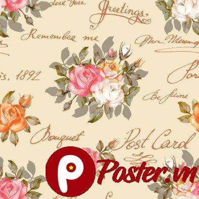 Textura Floral Vintage 547