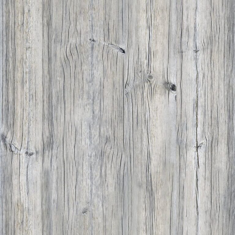 Texture gỗ cũ bạc màu với vân gỗ rõ nét, mắt gỗ và nhiều vết nứt nhỏ, tạo cảm giác mộc mạc và phong hóa.