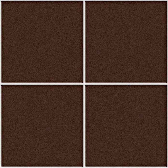 Texture nâu tối giản hiện đại với 4 ô vuông sần sùi, đường kẻ trắng ngà, tạo vẻ đẹp thanh lịch.