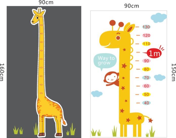 Thước đo chiều cao hươu cao cổ