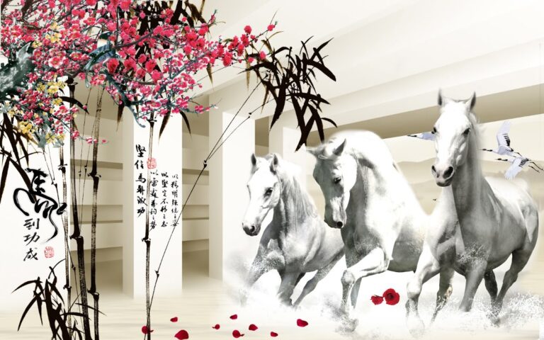 Tranh 3D Mã Đáo Thành Công