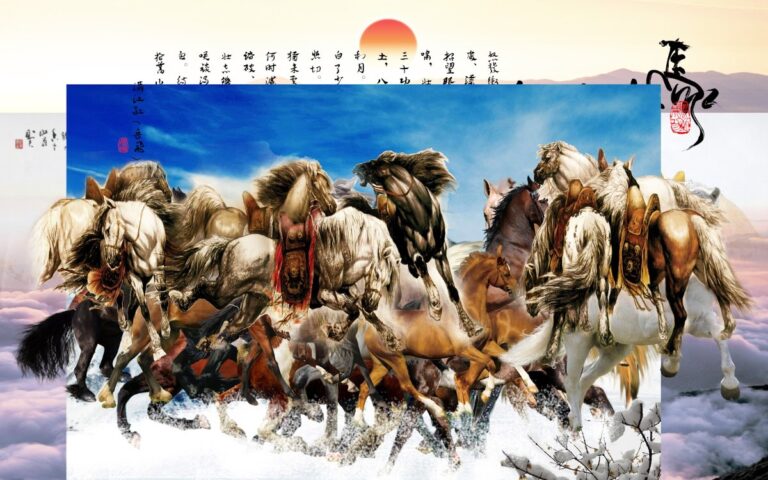 Tranh 3D Mã Đáo Thành Công