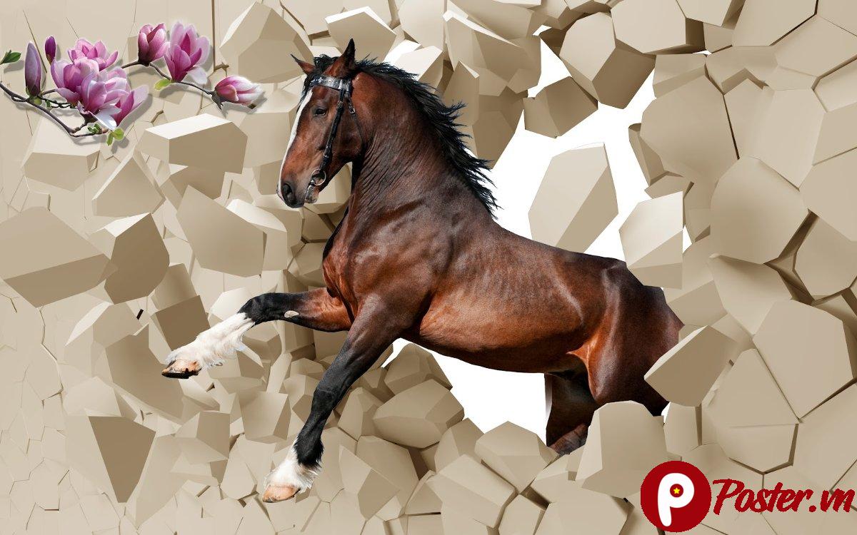 Tranh 3D Mã Đáo Thành Công - Preview 10