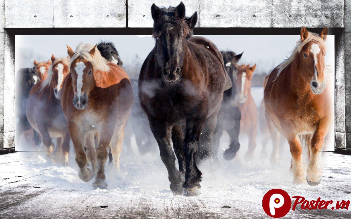 Tranh 3D Mã Đáo Thành Công - Preview 11