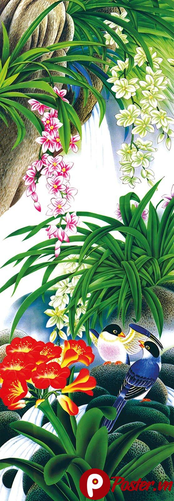 Tranh Chim Hoa Cổ Điển Vector Đẹp - 1AWItO7FQsY8JOpoeGl9G7AP6d2AQz78V