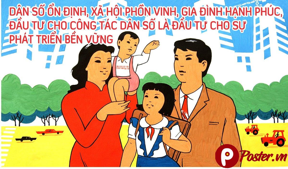 Tranh cổ động kế hoạch hóa gia đình