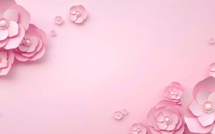 Tranh dán tường hoa hồng pastel