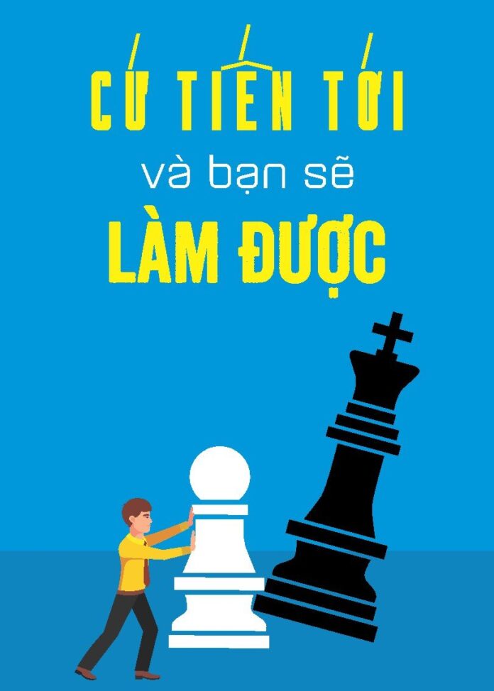 Tranh động lực Cứ Tiến Tới