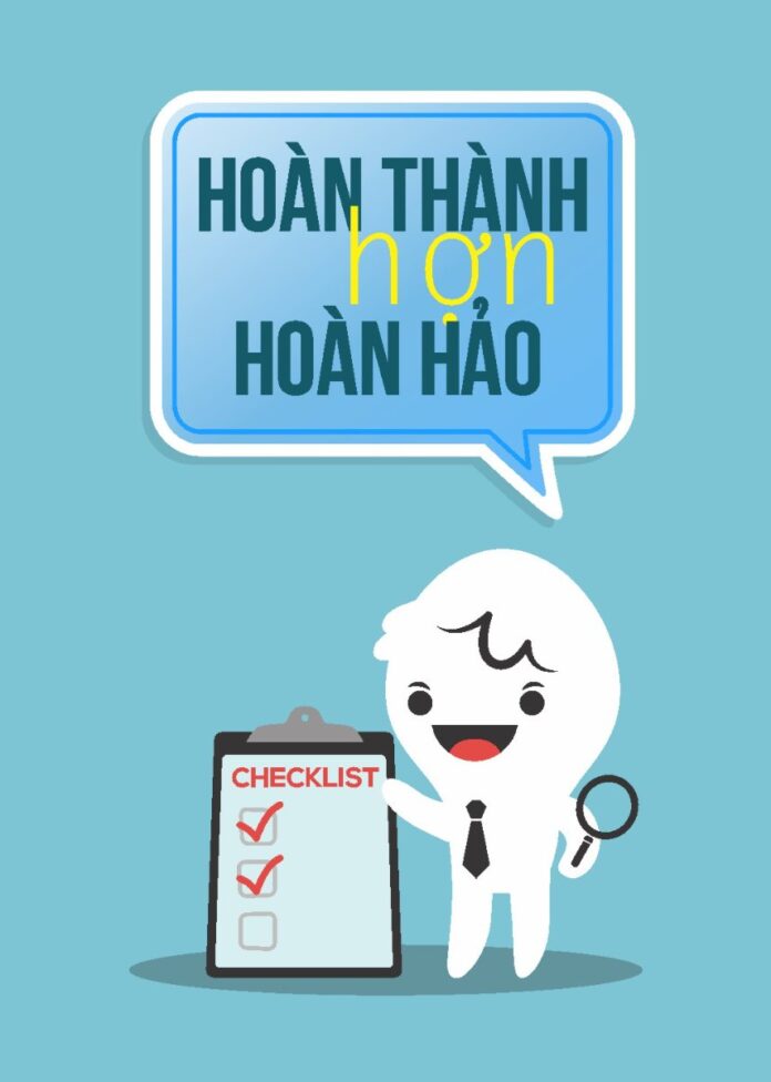 Tranh động lực hoàn thành hơn hoàn hảo