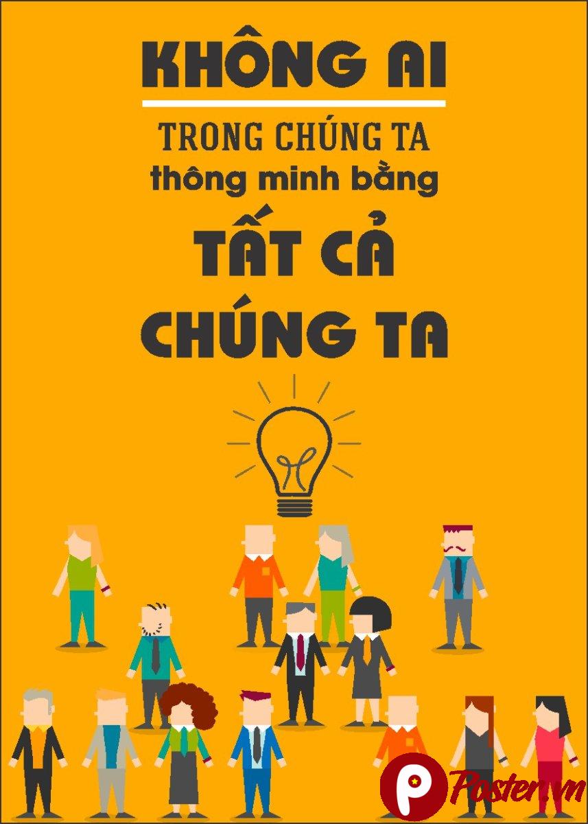 Tranh động lực teamwork