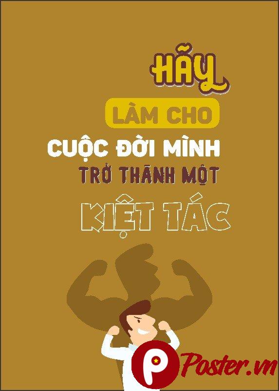 Tranh động lực kiệt tác cuộc đời