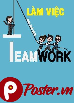 Tranh động lực teamwork