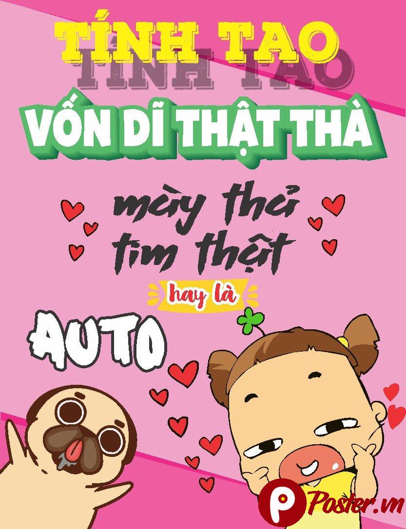 Tranh động lực trà sữa dễ thương