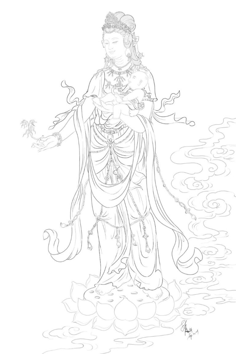 Tranh Phật chất lượng cao in ấn