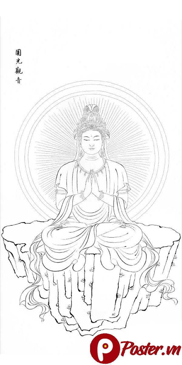 Tranh Phật chất lượng cao