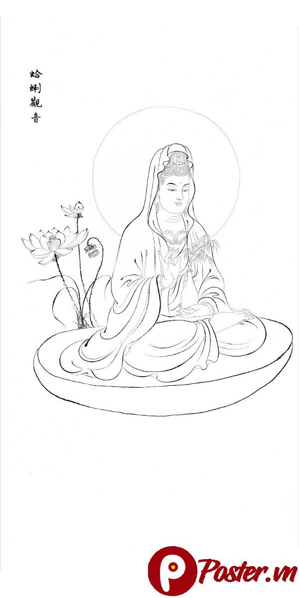 Tranh Phật chất lượng cao