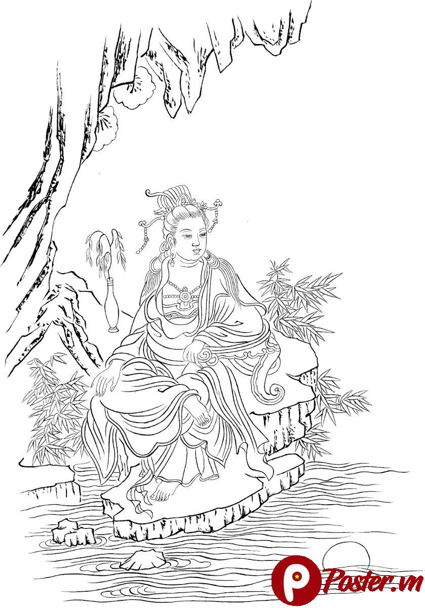 Tranh Phật chất lượng cao in ấn