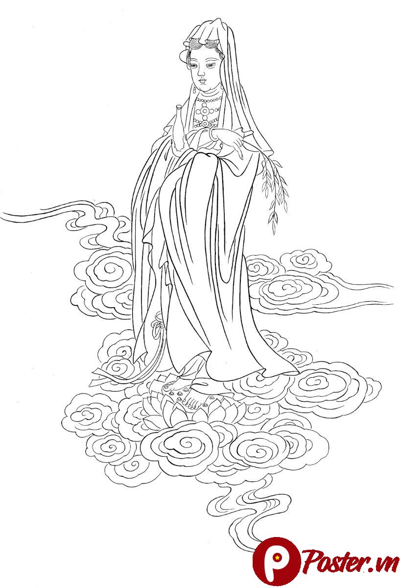 Tranh Phật chất lượng cao