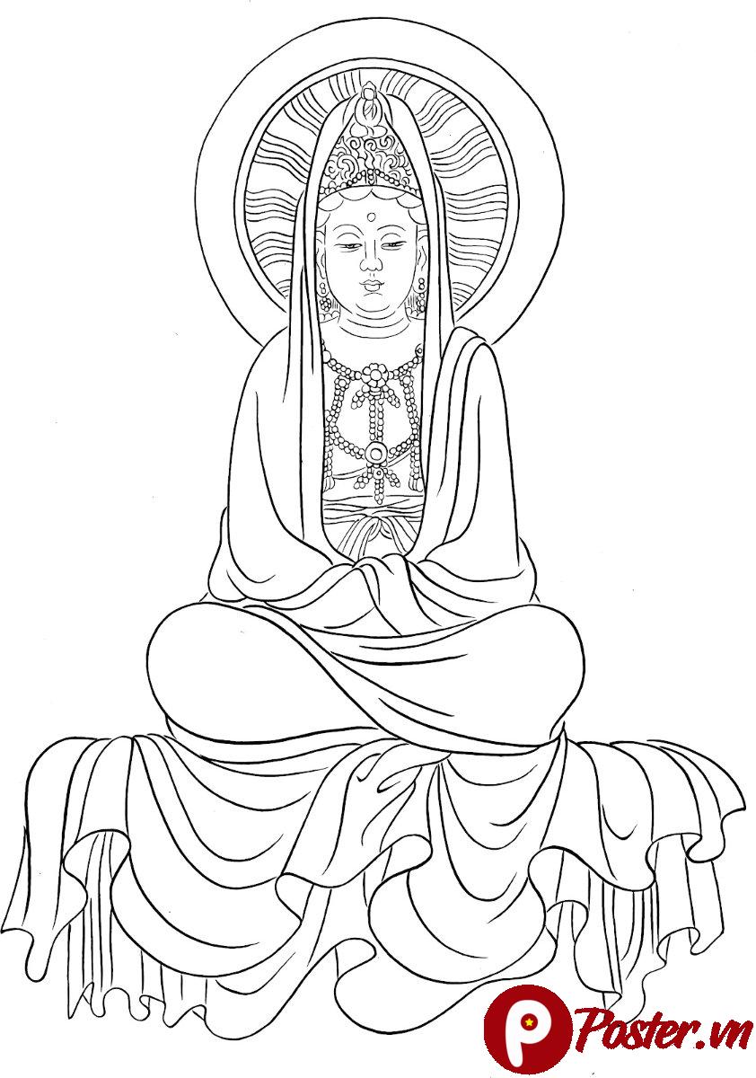 Tranh Phật chất lượng cao