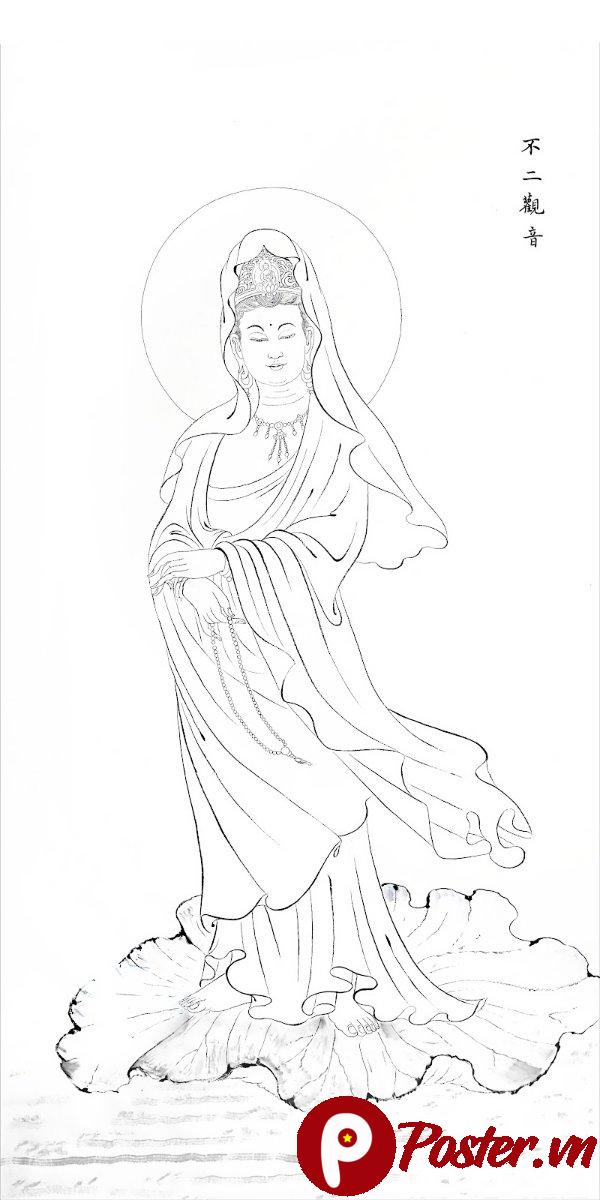 Tranh Phật chất lượng cao in ấn