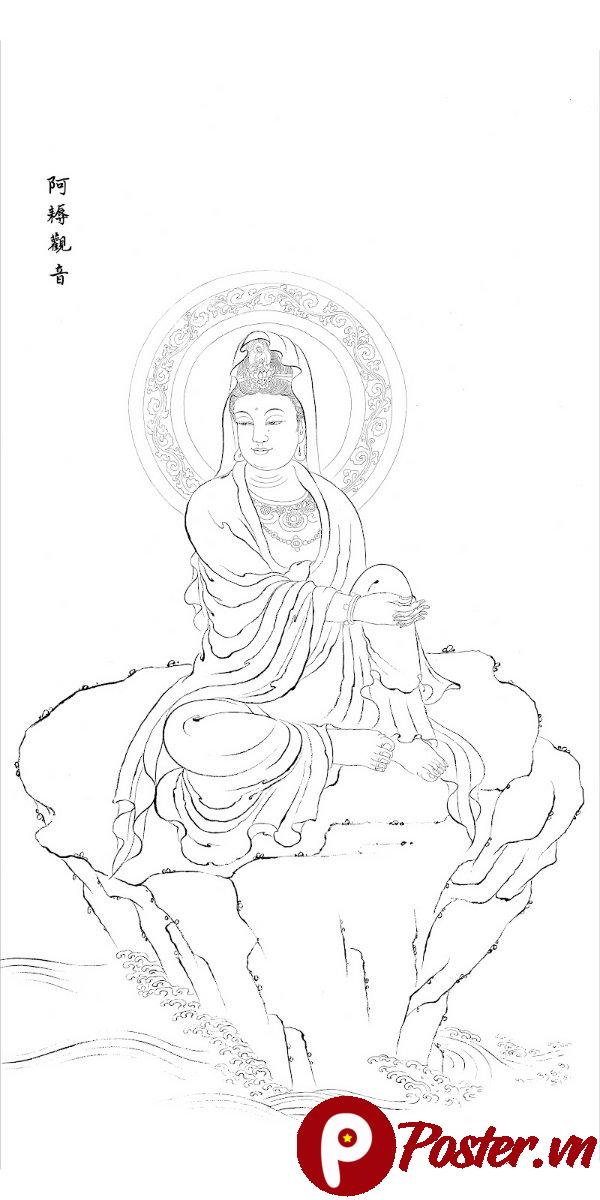 Tranh Phật chất lượng cao