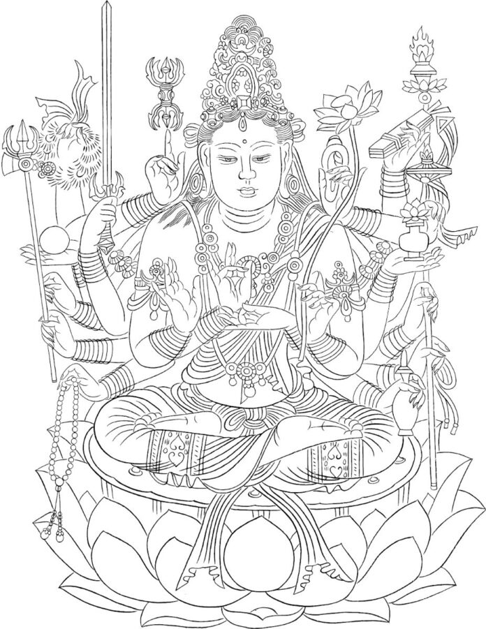 Tranh Phật chất lượng cao in ấn