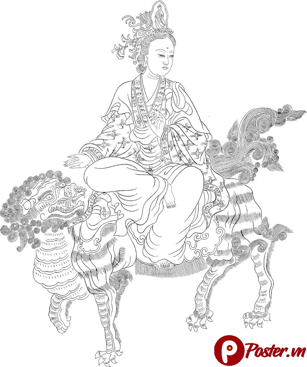 Tranh Phật chất lượng cao in ấn