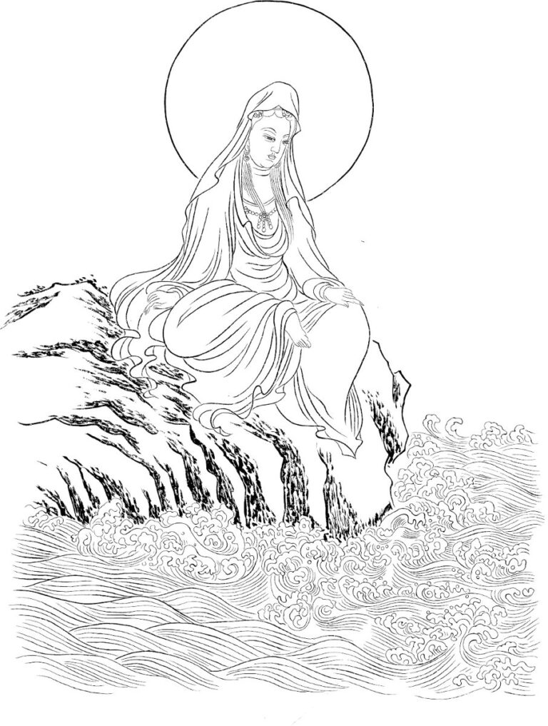 Tranh Phật chất lượng cao in ấn