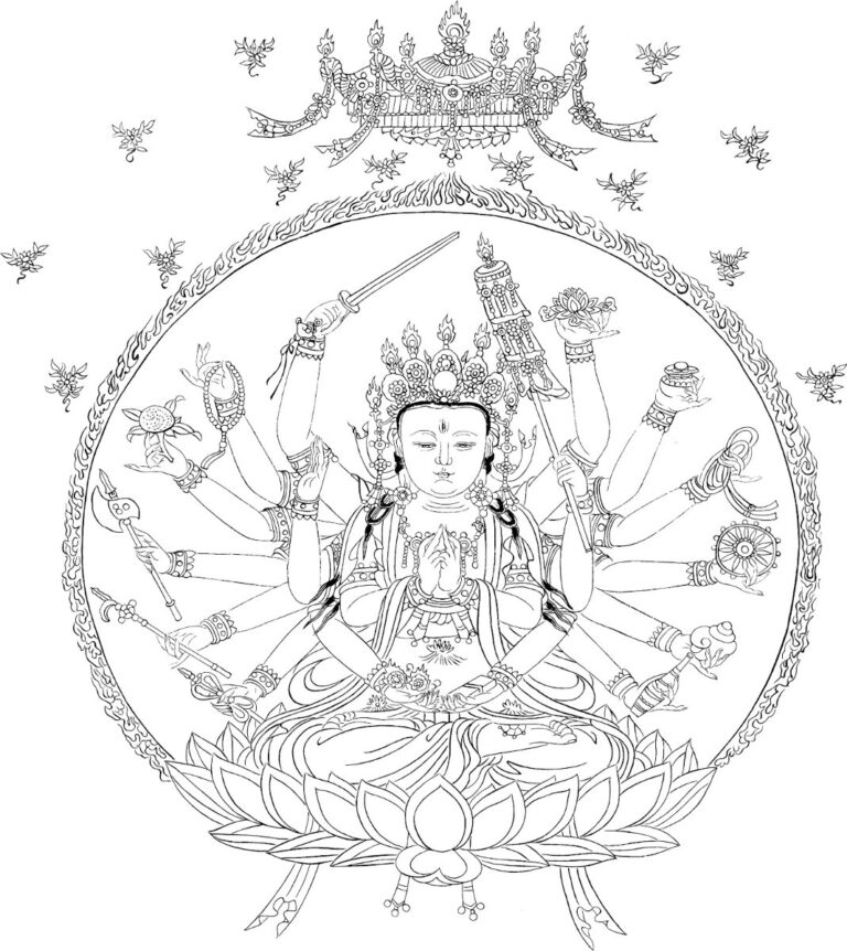 Tranh Phật chất lượng cao in ấn