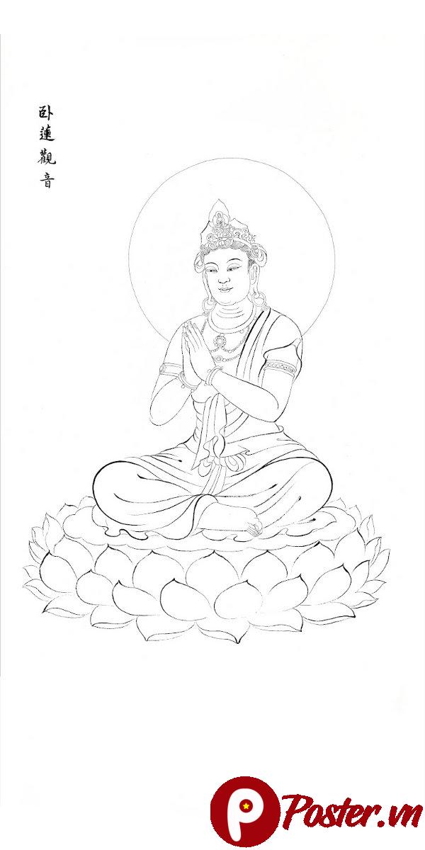 Tranh Phật chất lượng cao in ấn