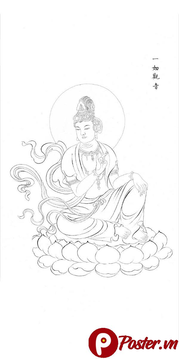 Tranh Phật chất lượng cao in ấn