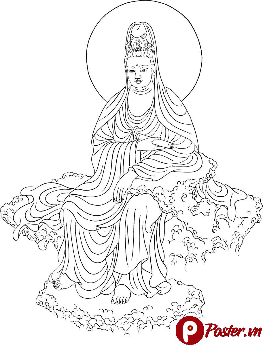 Tranh Phật chất lượng cao