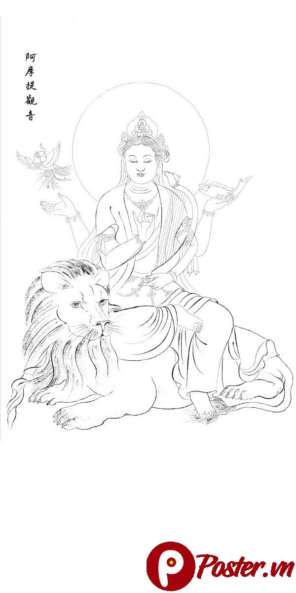 Tranh Phật chất lượng cao