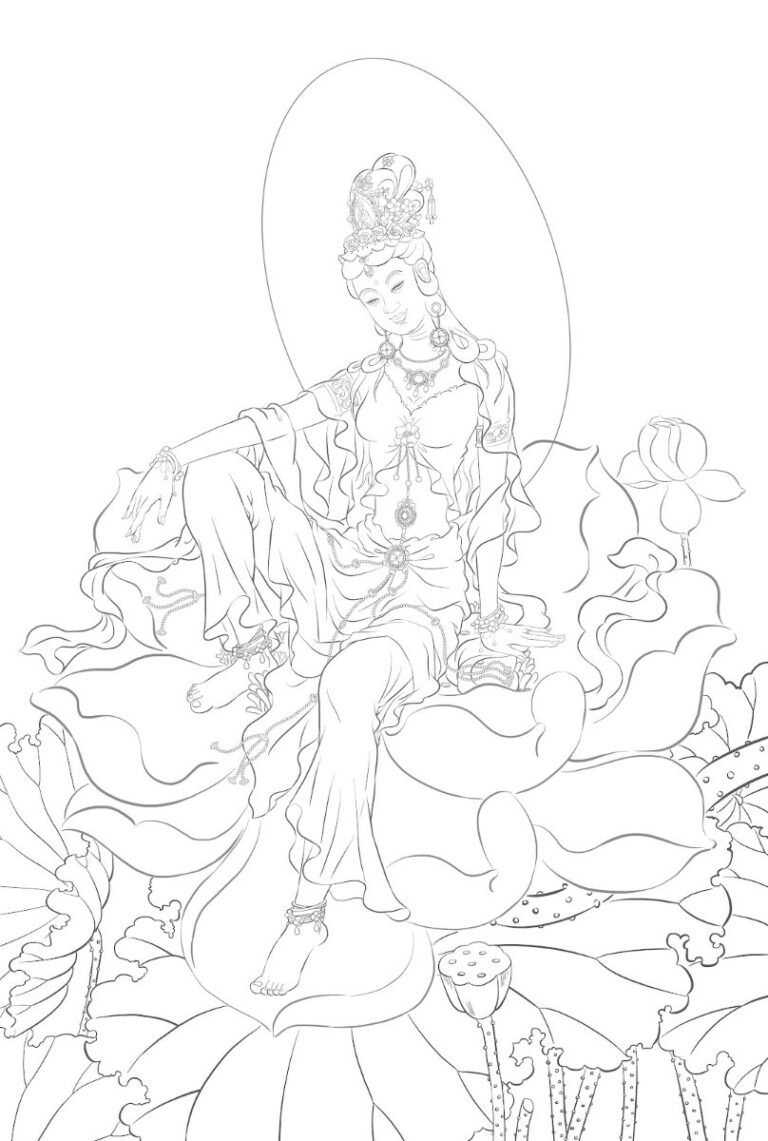 Tranh Phật chất lượng cao in ấn